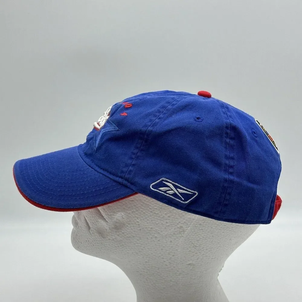 Vintage NBA Basketball Hat Cap Strap Back Blue 2004 All Star Game Los Angeles